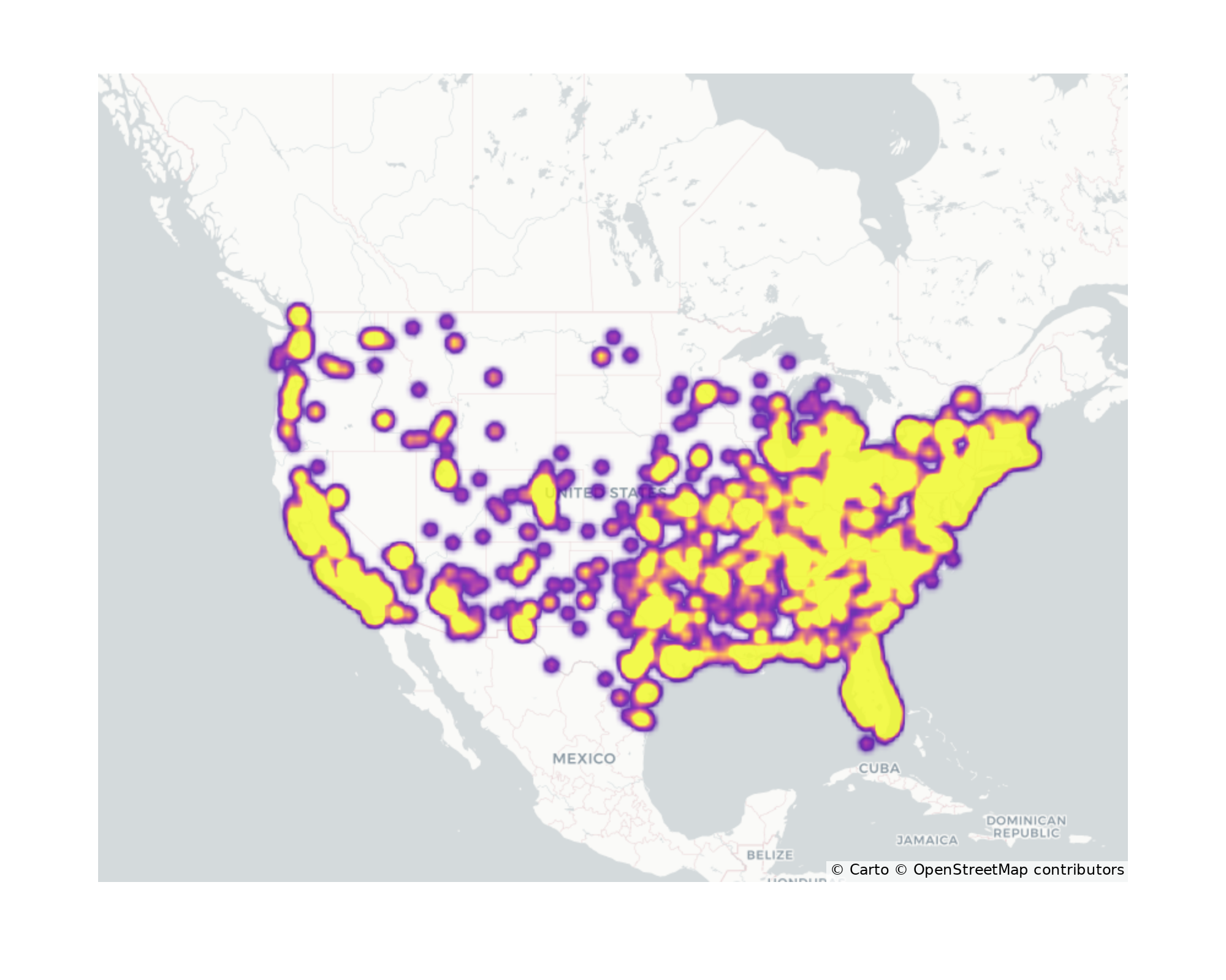 Medical Offices Geographical Distribution