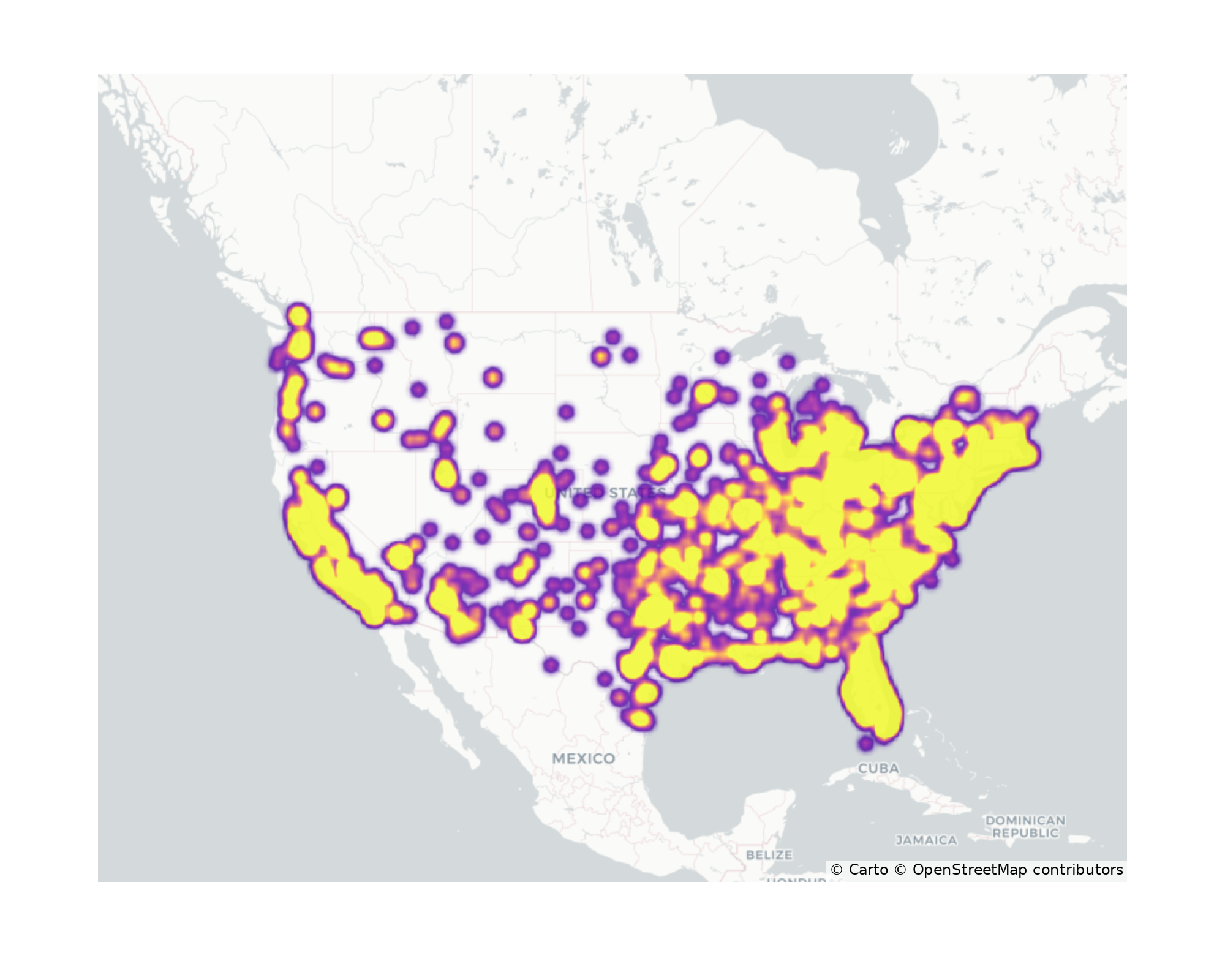 Medical Offices Geographical Distribution