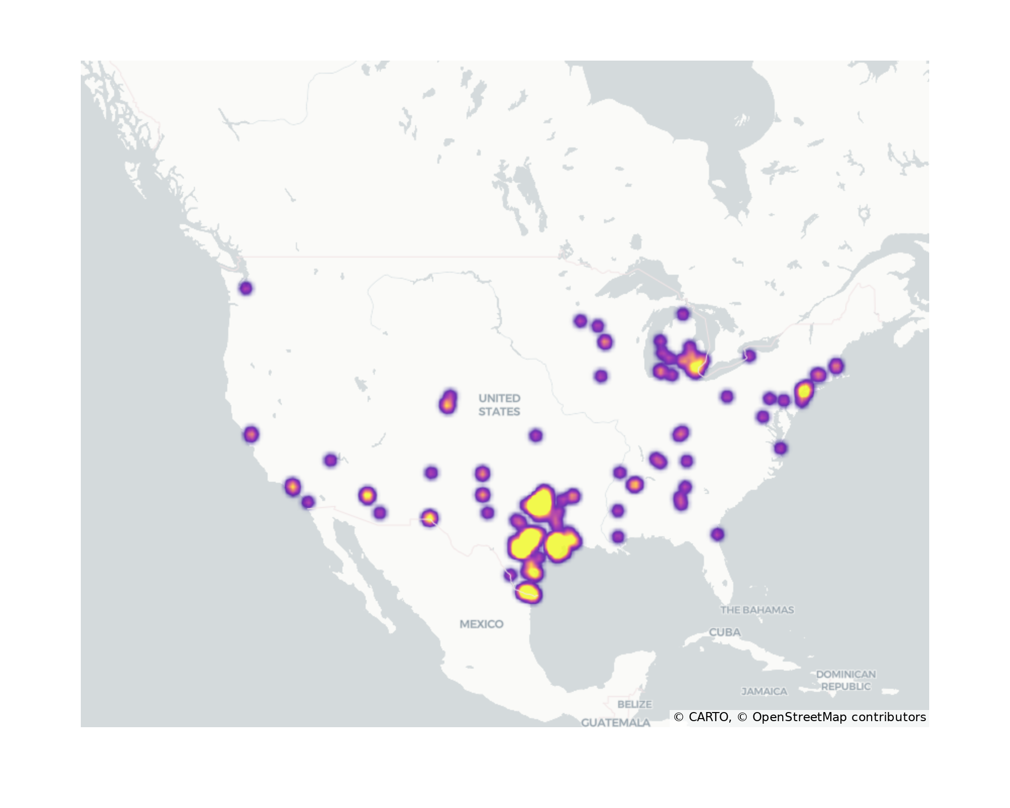 Medical Offices - Dentist Geographical Distribution