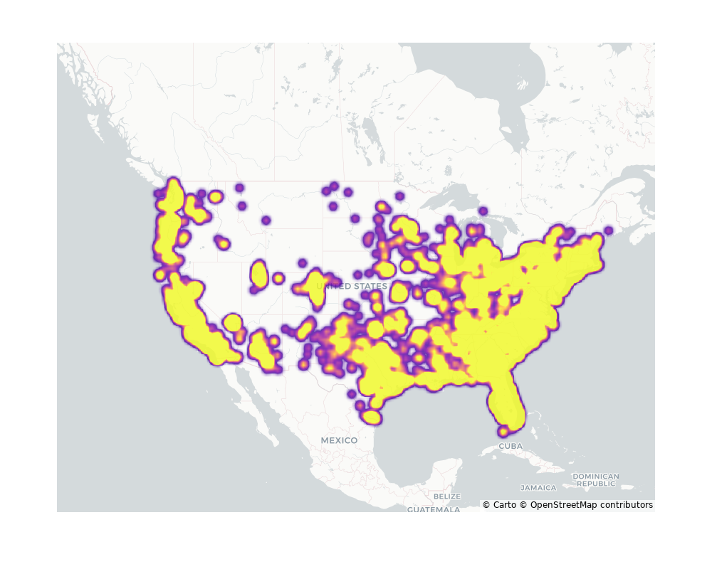 Convenience Stores Geographical Distribution