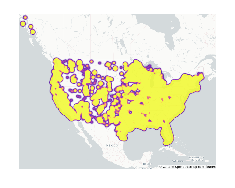 Hotels Geographical Distribution