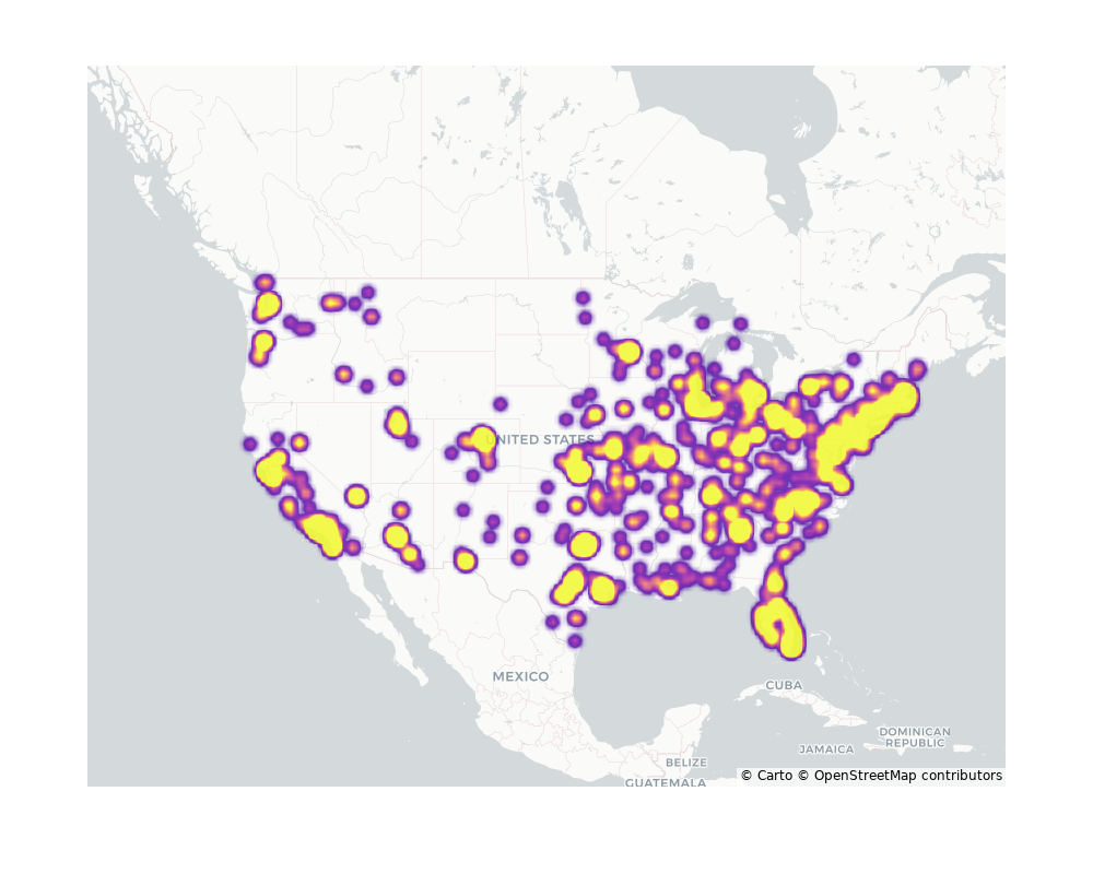 Office Buildings Geographical Distribution