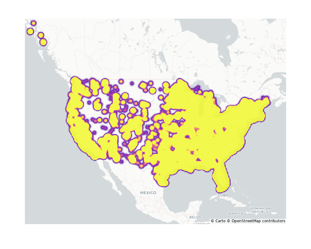 Hotels Geographical Distribution