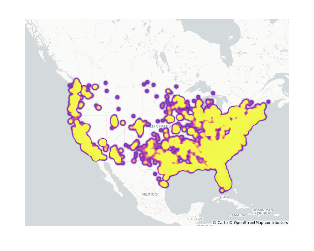 Convenience Stores Geographical Distribution