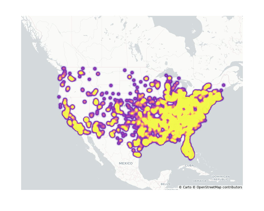 Medical Offices (Primary Care) Geographical Distribution