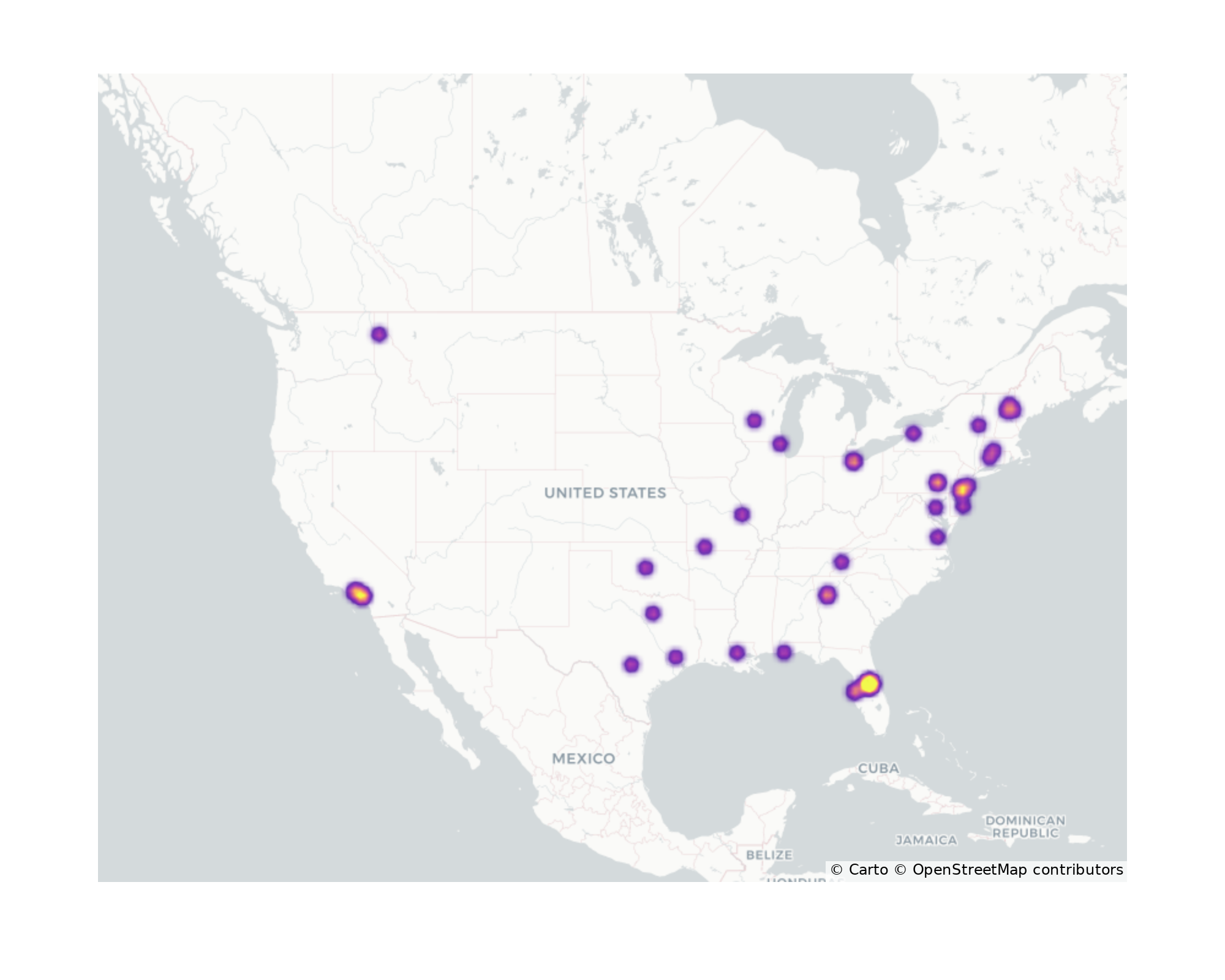 Amusement Parks Geographical Distribution