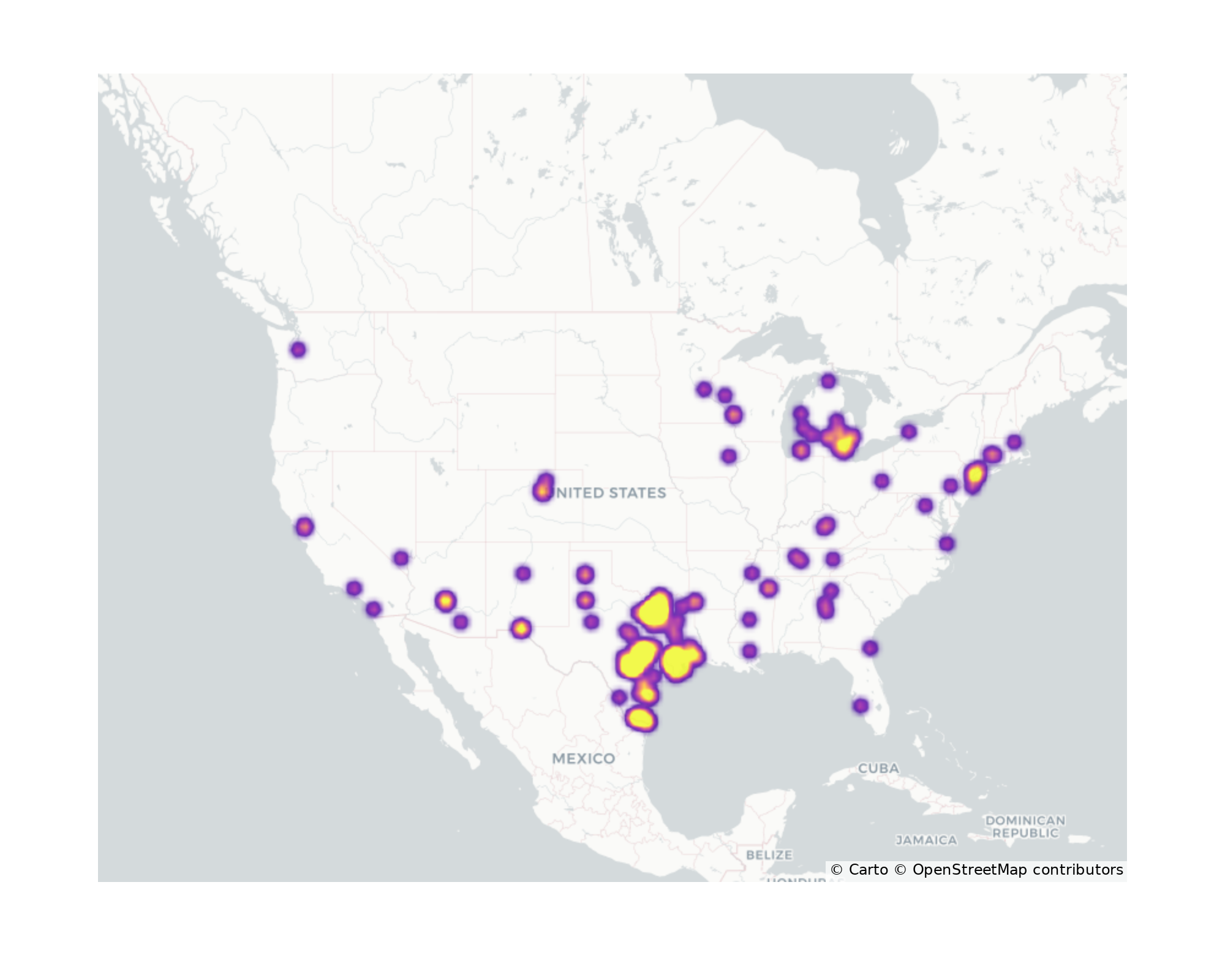 Medical Offices (Dentist Office) Geographical Distribution