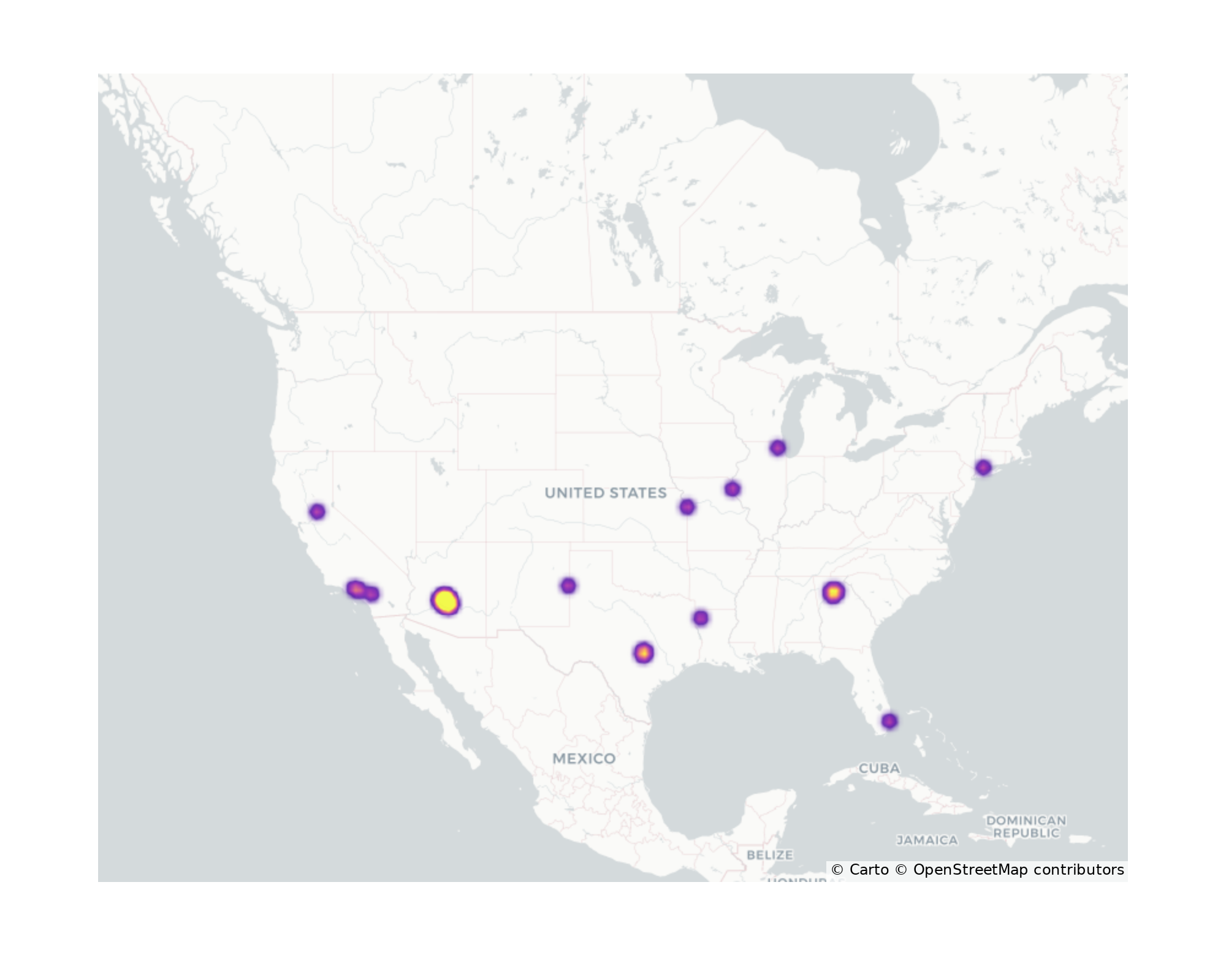 Car Wash Facilities Geographical Distribution