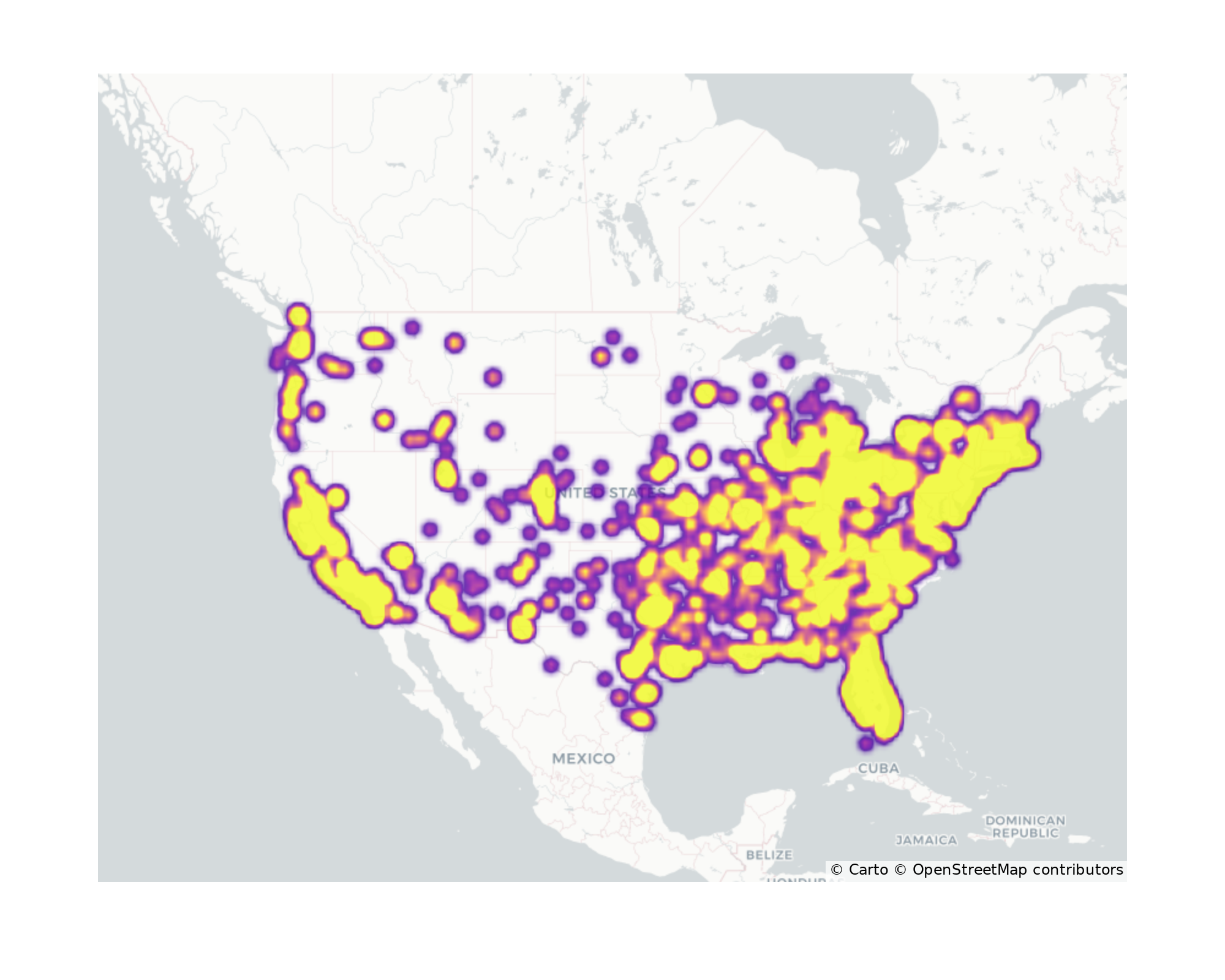 Medical Offices Geographical Distribution