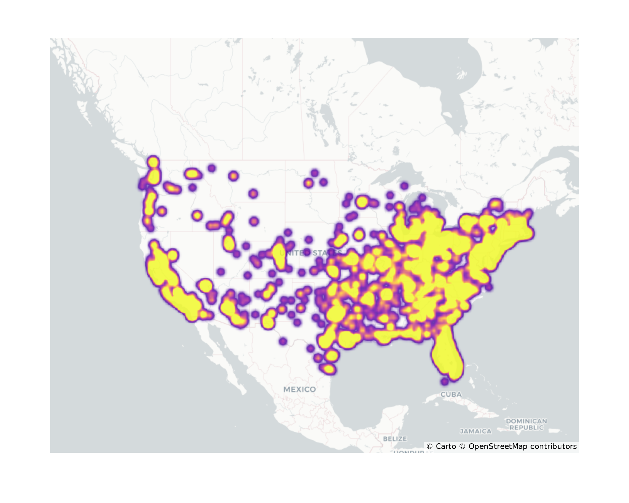 Medical Offices Geographical Distribution